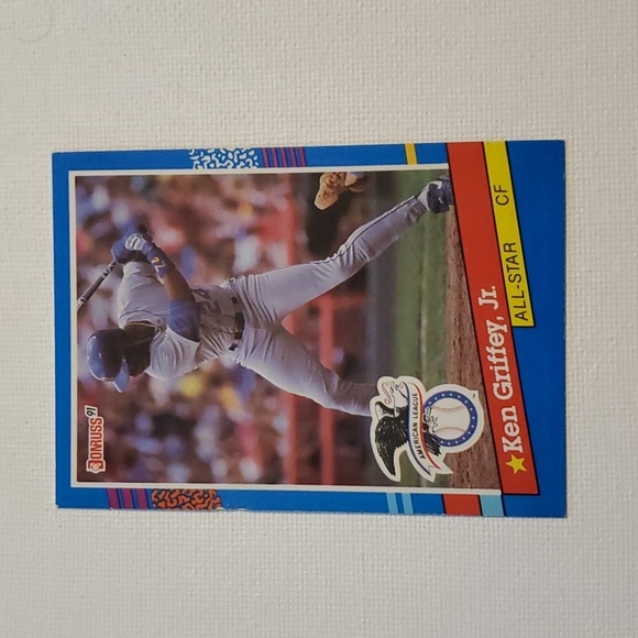 EUC. Ken Griffey Jr 1991 Donruss All Star #49 (Rare Card) HOF - Picture 1 of 5
